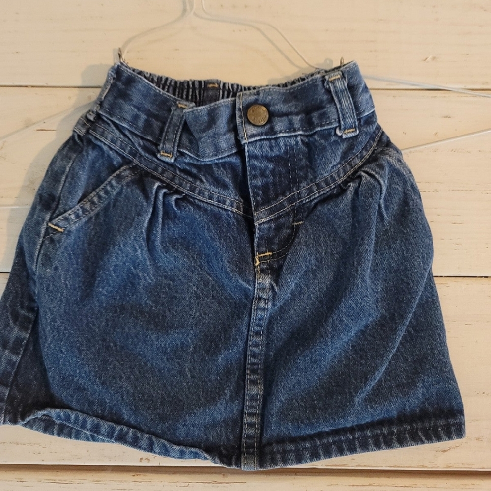 Vintage 80s Denim Skirt